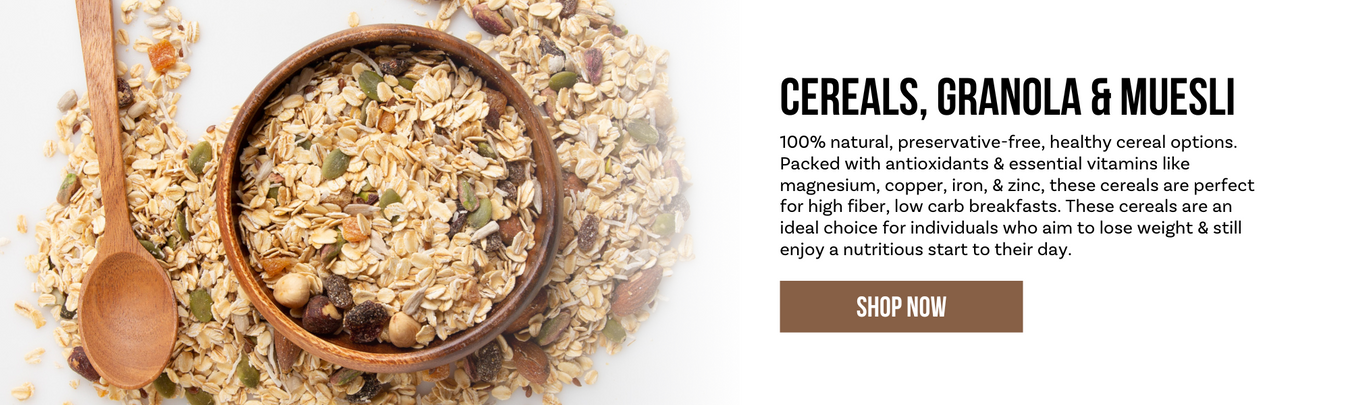 Cereals, Granola, Oats & Muesli