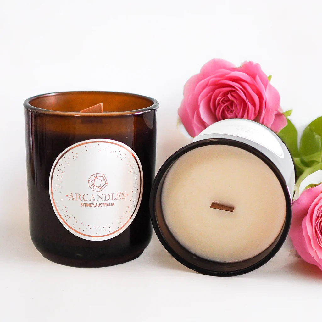 Arcandles Bulgarian Rose Soy Candle