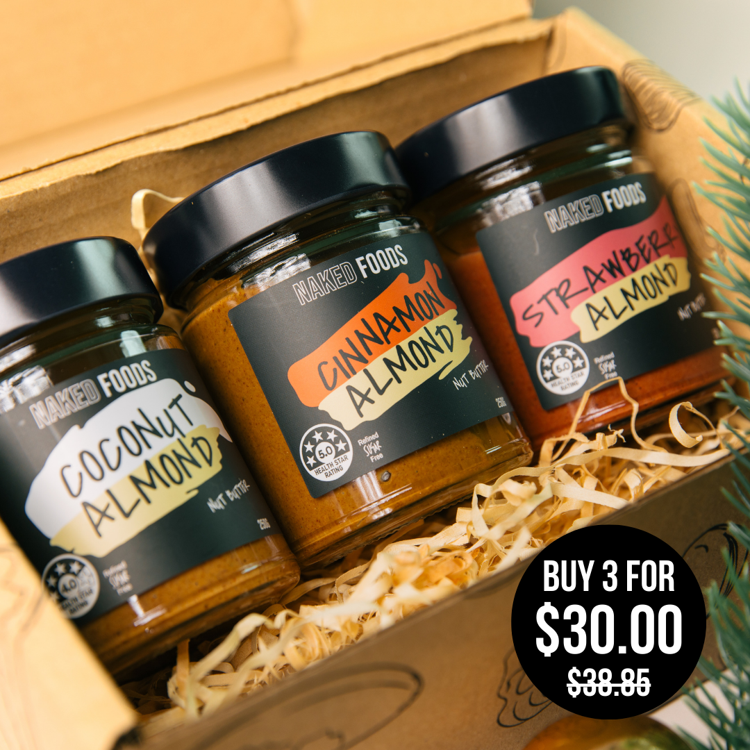 Flavoured Almond Butter Trio