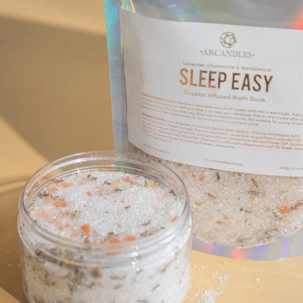 Arcandles Sleep Easy Crystal Bath Soak