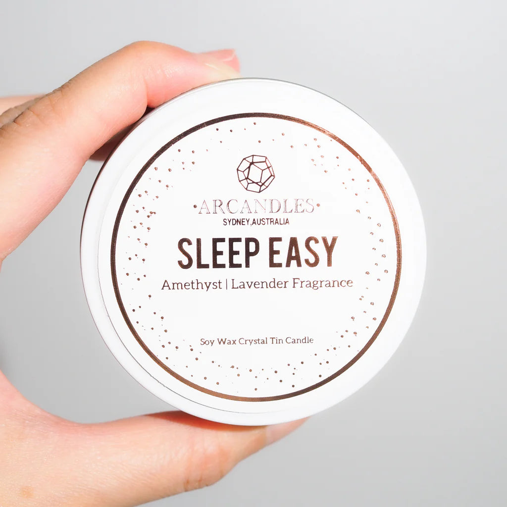 Arcandles Sleep Easy Tin Candle