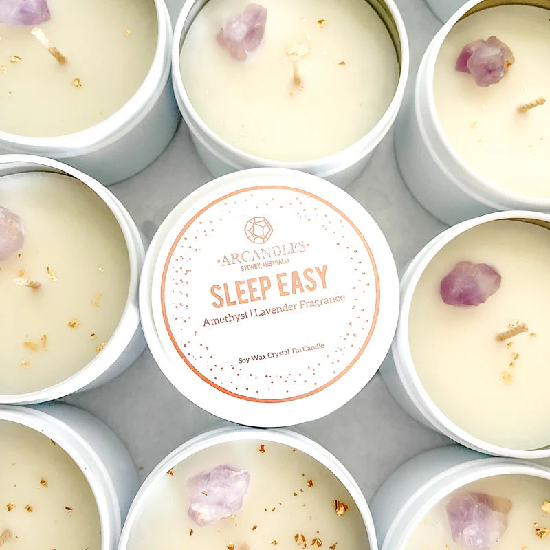 Arcandles Sleep Easy Tin Candle