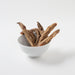 Dried Banana (Dried Fruits) in white bowl - Naked Foods