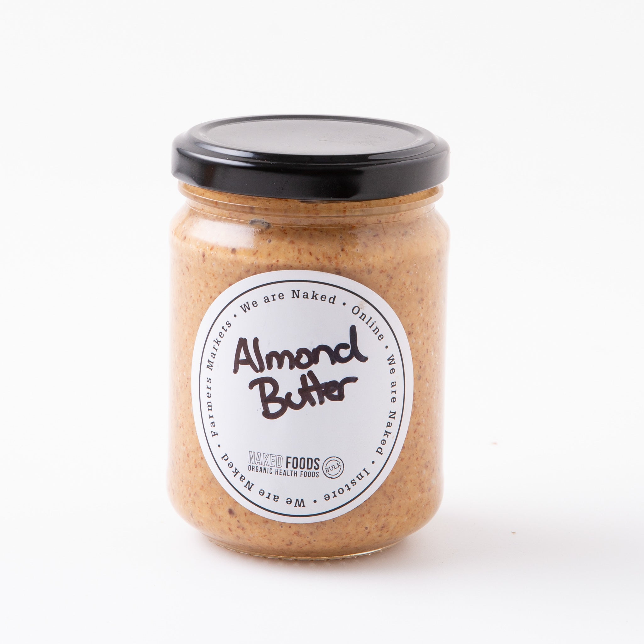 250ml Creamy Almond Butter Made from Unsalted Dry-Roasted Almonds - Naked Foods