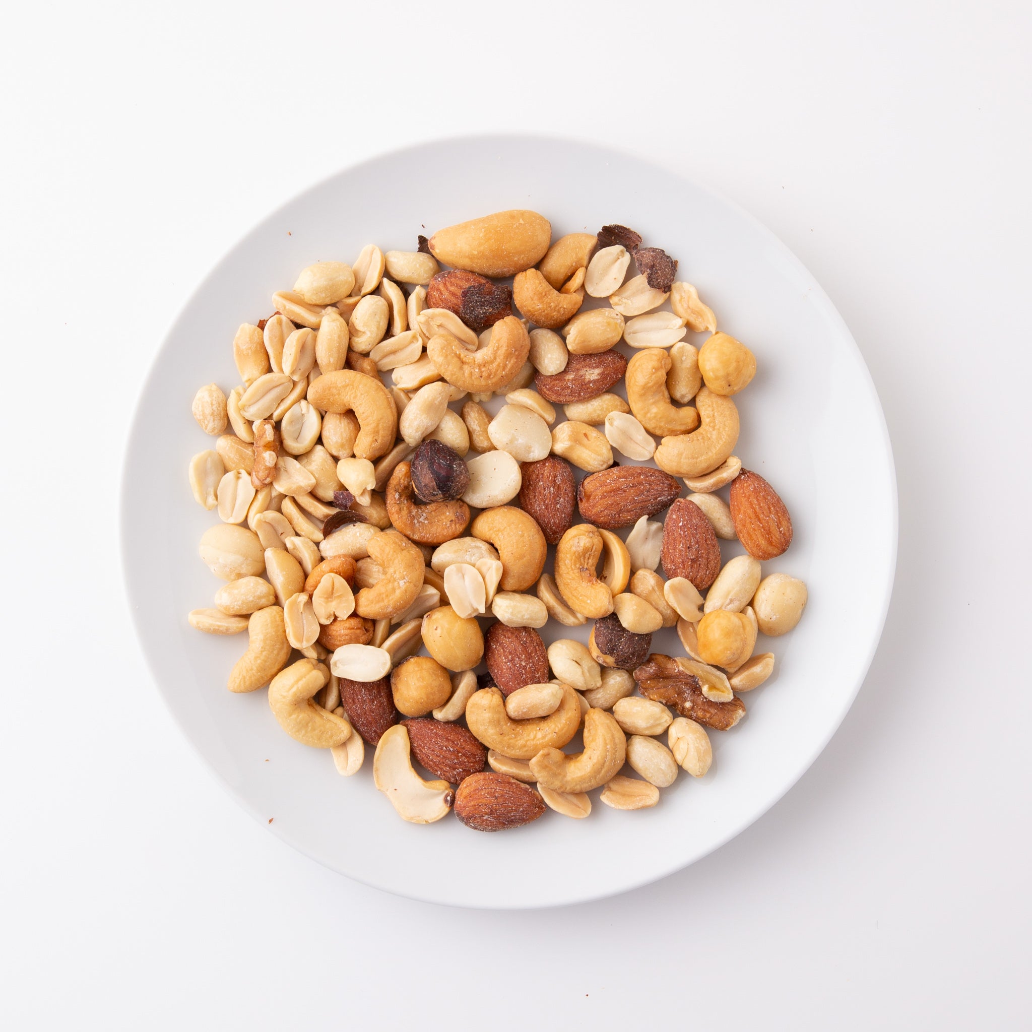 Roasted Unsalted Nut Mix - With Peanuts (Roasted Nuts) Image 3 - Naked Foods